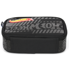 Estojo Box 100 Pens Oficial HOT WHEELS Luxcel Preto ET47784