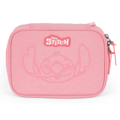 Kit Mochila Rodinhas STITCH DISNEY Salmão Luxcel MC49232SC - comprar online