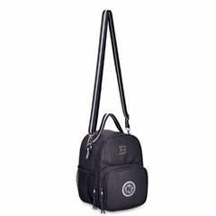 Imagem do Kit Mochila de Costas Crinkle Brilho Preto REBECCA BONBON