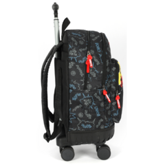 Mochila Rodinhas OFICIAL ENALDINHO - Luxcel MC47522UP Preto - loja online