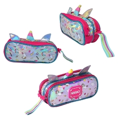 Kit Mochila de Costas Holográfica HAPPY UNICÓRNIO CLIO - comprar online