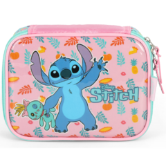 Estojo Box 100 Pens STITCH DISNEY Rosa - Luxcel EI41554SC