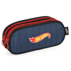 Kit Mochila Rodinhas Oficial HOT WHEELS Azul Luxcel MC47787 na internet