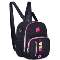 Imagem do Kit Mochila de Rodinhas Oficial Rebecca Bonbon RB24538 Preto