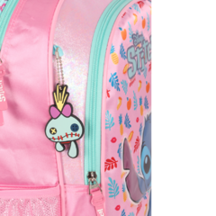 Kit Mochila de Rodinhas STITCH DISNEY Luxcel IC41552SC Rosa na internet