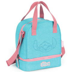 Kit Mochila Rodinhas Lancheira STITCH DISNEY Turquesa Luxcel - loja online