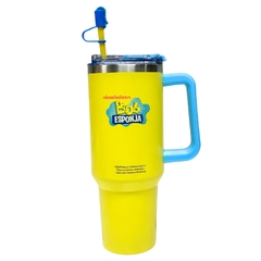 Imagem do Canecão Tumbler Térmico em Inox 1,15L com Canudo BOB ESPONJA