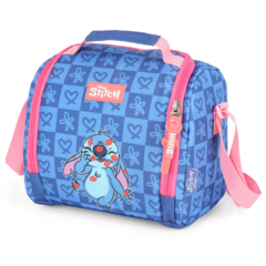 Kit Mochila de Rodinhas STITCH DISNEY Luxcel MC47741SC Azul na internet
