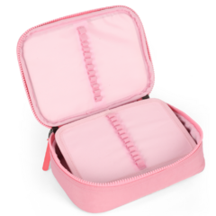 Imagem do Kit Mochila Rodinhas STITCH DISNEY Salmão Luxcel MC49232SC