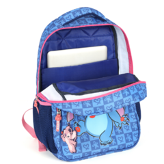 Imagem do Mochila de Costas Oficial STITCH DISNEY Luxcel MS47740 Azul