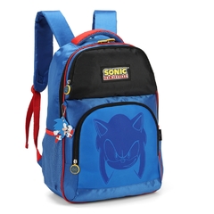 Mochila Juvenil de Costas SONIC Azul - Luxcel MJ46955SO