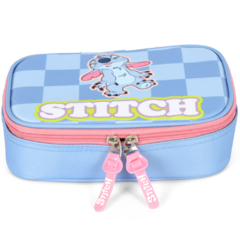 Imagem do Estojo Box 100 Pens STITCH DISNEY Azul - Luxcel ET47738SC