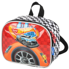 Kit Mochila Rodinhas Oficial HOT WHEELS Luxcel IC41506 Preto