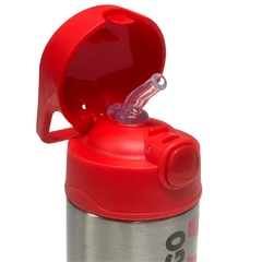 Garrafa Térmica Inox CLICK Com Canudo 350ML OFICIAL FLAMENGO na internet