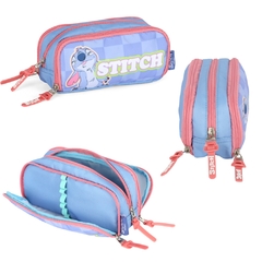 Kit Mochila de Rodinhas STITCH DISNEY Luxcel MC47736SC Azul na internet
