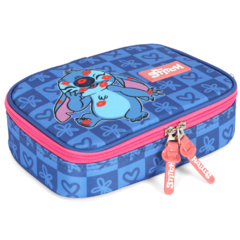 Estojo Box 100 Pens STITCH DISNEY Azul - Luxcel ET47743SC - comprar online