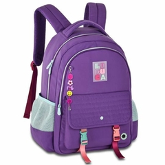 Mochila de Costas Juvenil em Nylon OFICIAL LULUCA LU24601