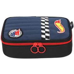 Estojo Box 100 Pens Oficial HOT WHEELS Luxcel Azul ET47789 - loja online