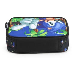 Estojo Box 100 Pens SONIC HEDGEHOG Preto - Luxcel ET47017SO