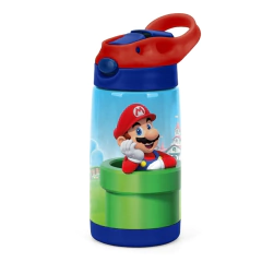 Garrafa Térmica Inox 500ml SUPER MARIO Luxcel