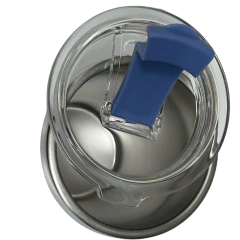 Kit 2 Copos Inox Parede Dupla Tampa 300ML STITCH ANGEL - ZC - Arrivata