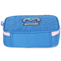 Estojo Box 100 Pens STITCH DISNEY Azul Luxcel ET47748SC