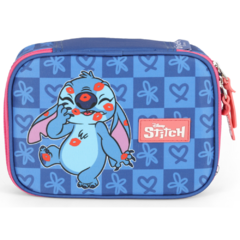 Estojo Box 100 Pens STITCH DISNEY Azul - Luxcel ET47743SC