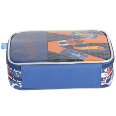 Estojo Box 100 Pens Oficial HOT WHEELS Luxcel Azul EI41494 - loja online