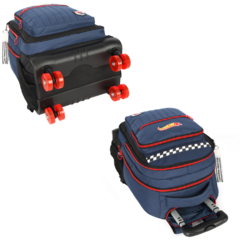 Kit Mochila Rodinhas Oficial HOT WHEELS Azul Luxcel MC47787 - Arrivata