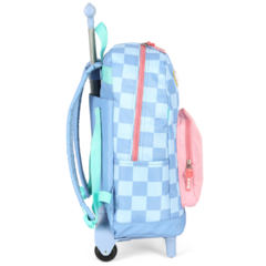 Kit Mochila de Rodinhas STITCH DISNEY Luxcel MC47736SC Azul na internet