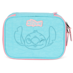 Estojo Box 100 Pens STITCH DISNEY Turquesa Luxcel ET49234SC