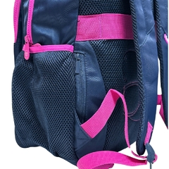 Kit Mochila de Costas em Nylon OFICIAL LULUCA LU24089 azul na internet