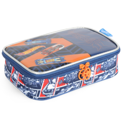 Estojo Box 100 Pens Oficial HOT WHEELS Luxcel Azul EI41494 - comprar online