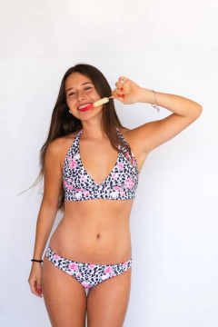 Bikini Marilyn Print Con Rosas en internet