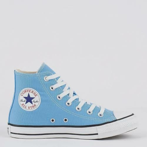 All Star Converse - Cano Alto - Azul bebê