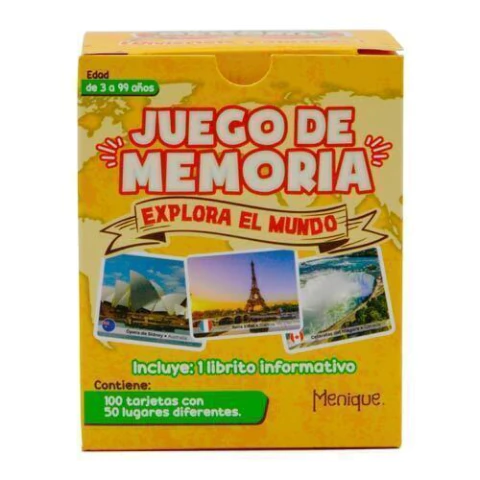 Juegos de Memoria, Explora el Mundo