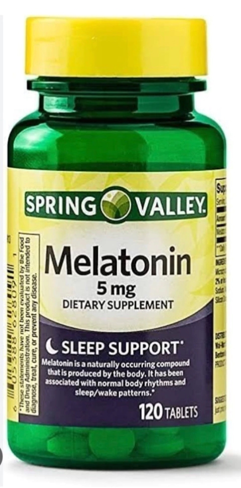 Melatonina spring valey 5mg, 120 comprimidos