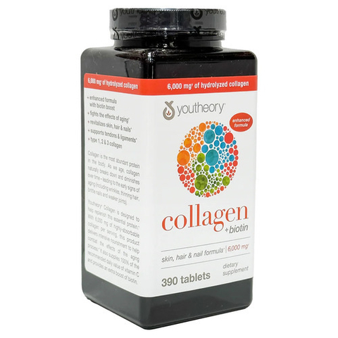 Colageno Youtheory 390Tablets 6,000mg - collagen