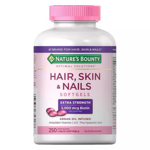 Hair, skin & Nails 250 Cápsulas Softgels