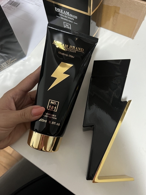 Kit creme + perfume 181 Brand Collection Bad Boy