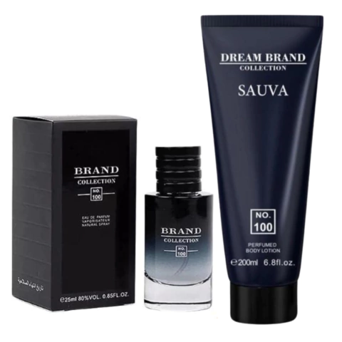 Kit creme + perfume 100 Brand Collection inspiração Sauvage