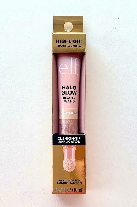 Elf Iluminador Halo Glow Highlight Beauty Wand Rose Quartz