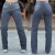 CALÇA CONSCIÊNCIA WIDE LEG PRETA COM GLITTER - 28009