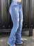 CALÇA TEX TEAM FEM RASGADINHA JULI - MÉDIA na internet