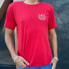 CAMISETA RACE CROSS MASCULINA VERMELHA