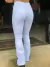 CALÇA FEMININA BRANCA MELANGE FLARE 1056 - Country Style | Loja Online de Moda Country Masculina e Feminina