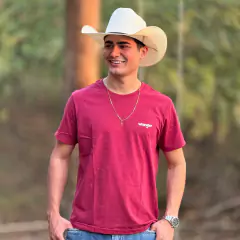 CAMISETA WRANGLER MASC VINHO - WM5503