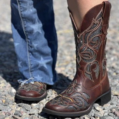 BOTA TEXANA BIG BULL FEM FOSSIL CELA - 909 I897