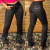 CALÇA TEX TEAM FEM C/ BRILHO PRETA - HORSE