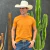 Camiseta Tex Team Masculina Caramelo - 456 - comprar online